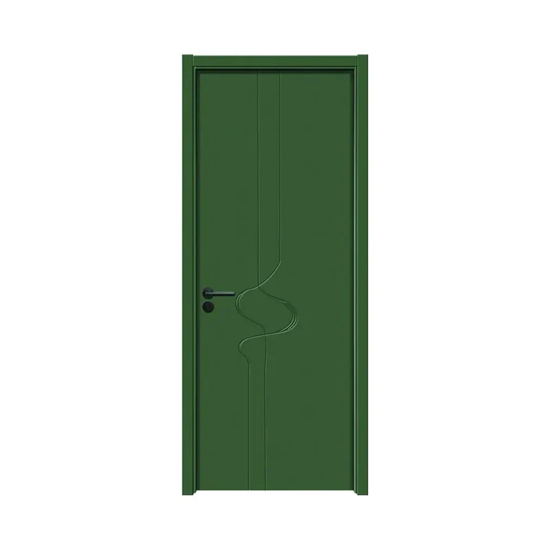 Montagem da porta da pele da cor