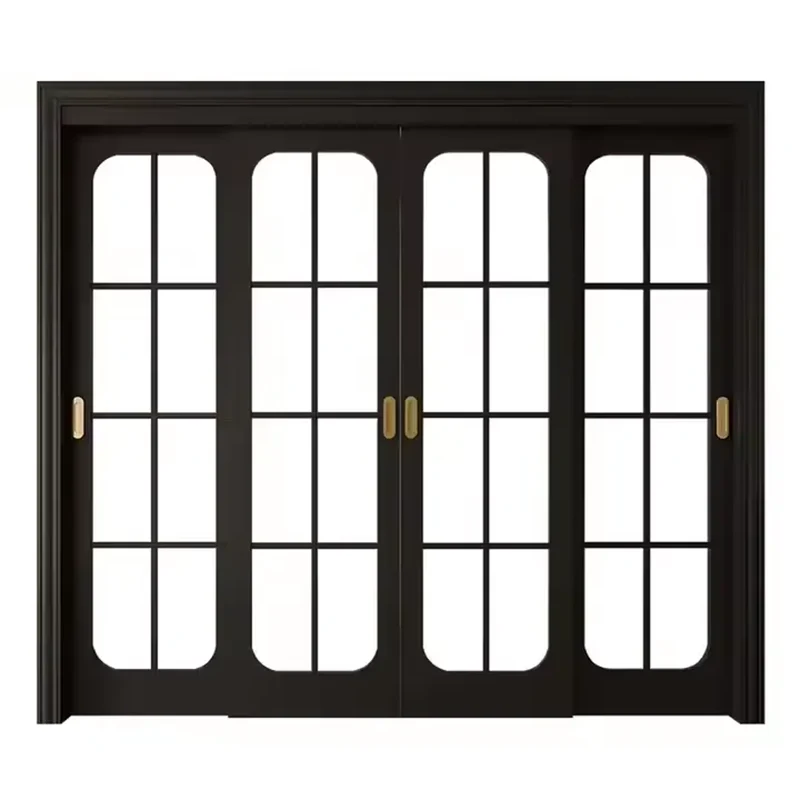 Porta WPC dupla aberta