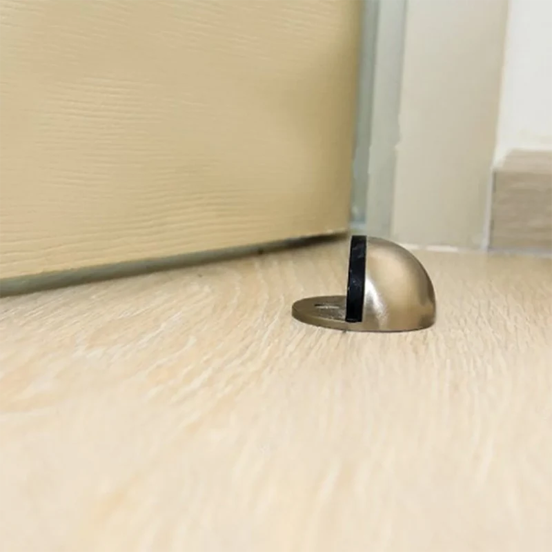 Round Half Moon Stainless Door Bumper