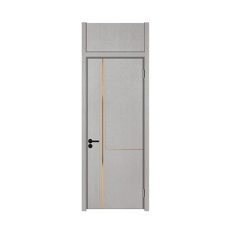 Porta folheada de PVC