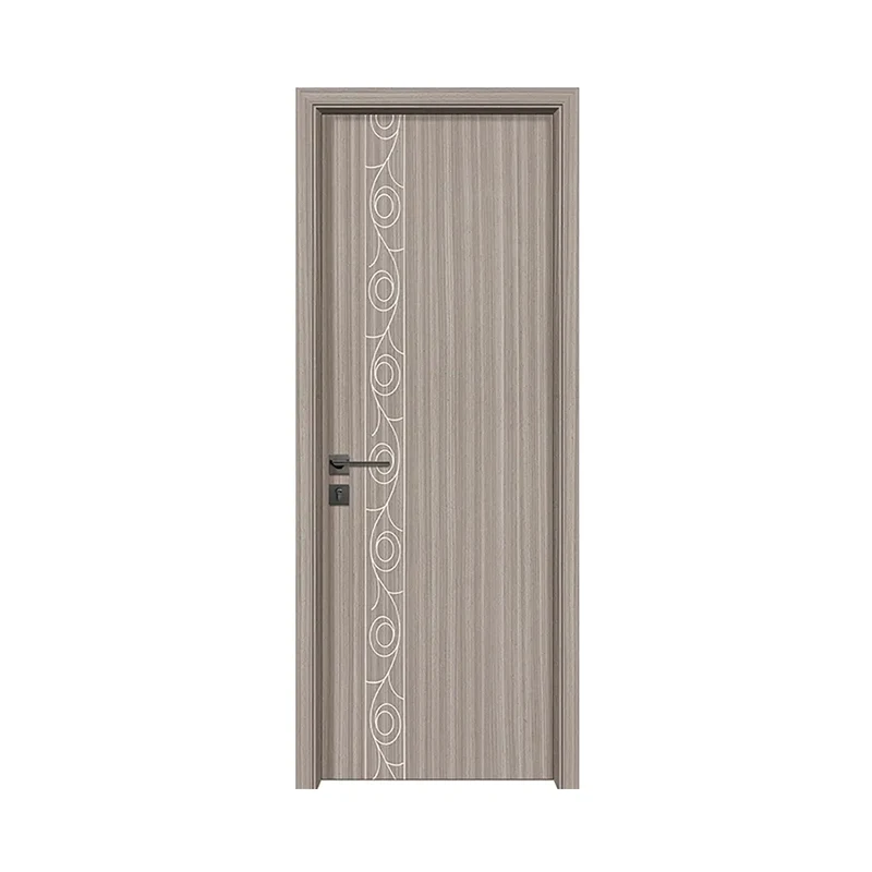 Quarto interior à prova d'água porta de PVC com moldura da porta